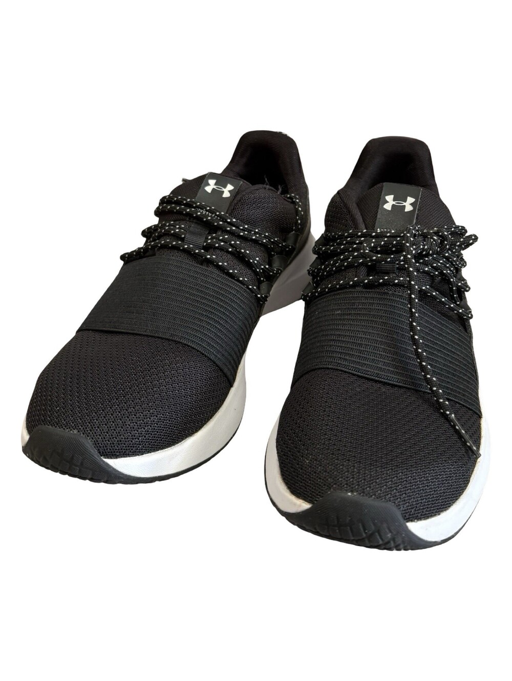 Under Armour Women’s 9.5 Charged Breathe Lace Black Running Training Shoes